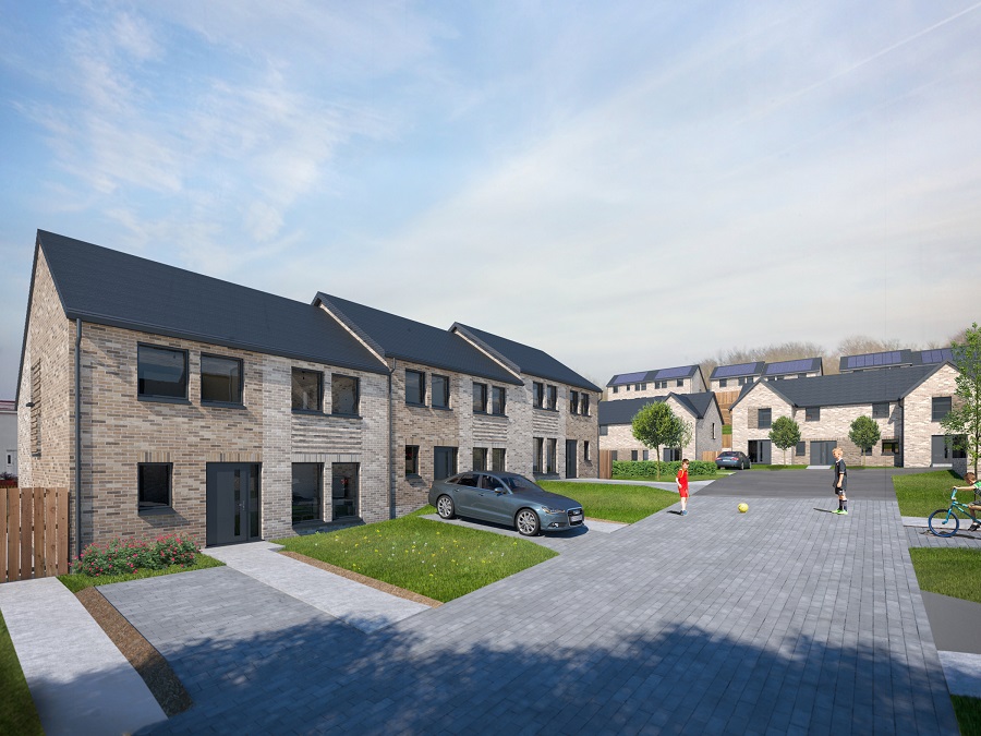 West Dunbartonshire approves new energy efficient council homes in Bonhill