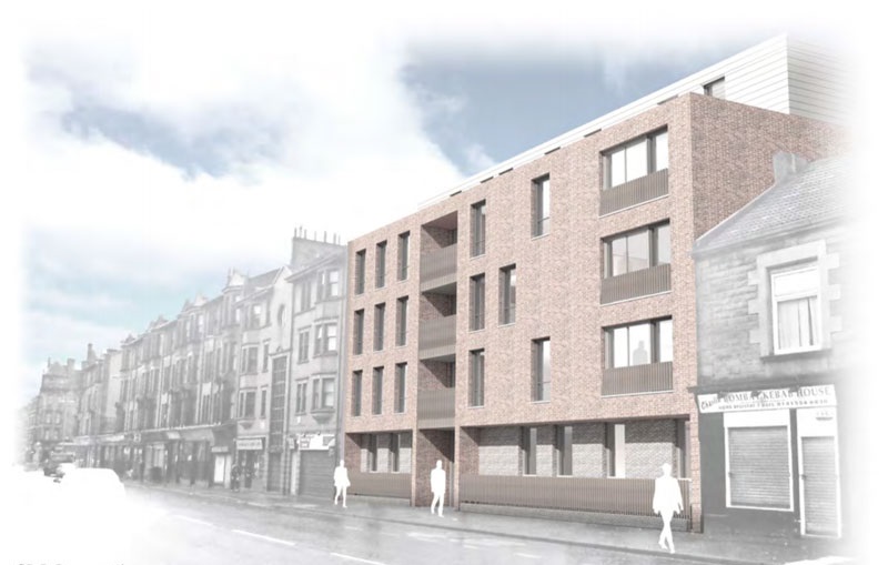 Flats approved at former Parkhead pub site