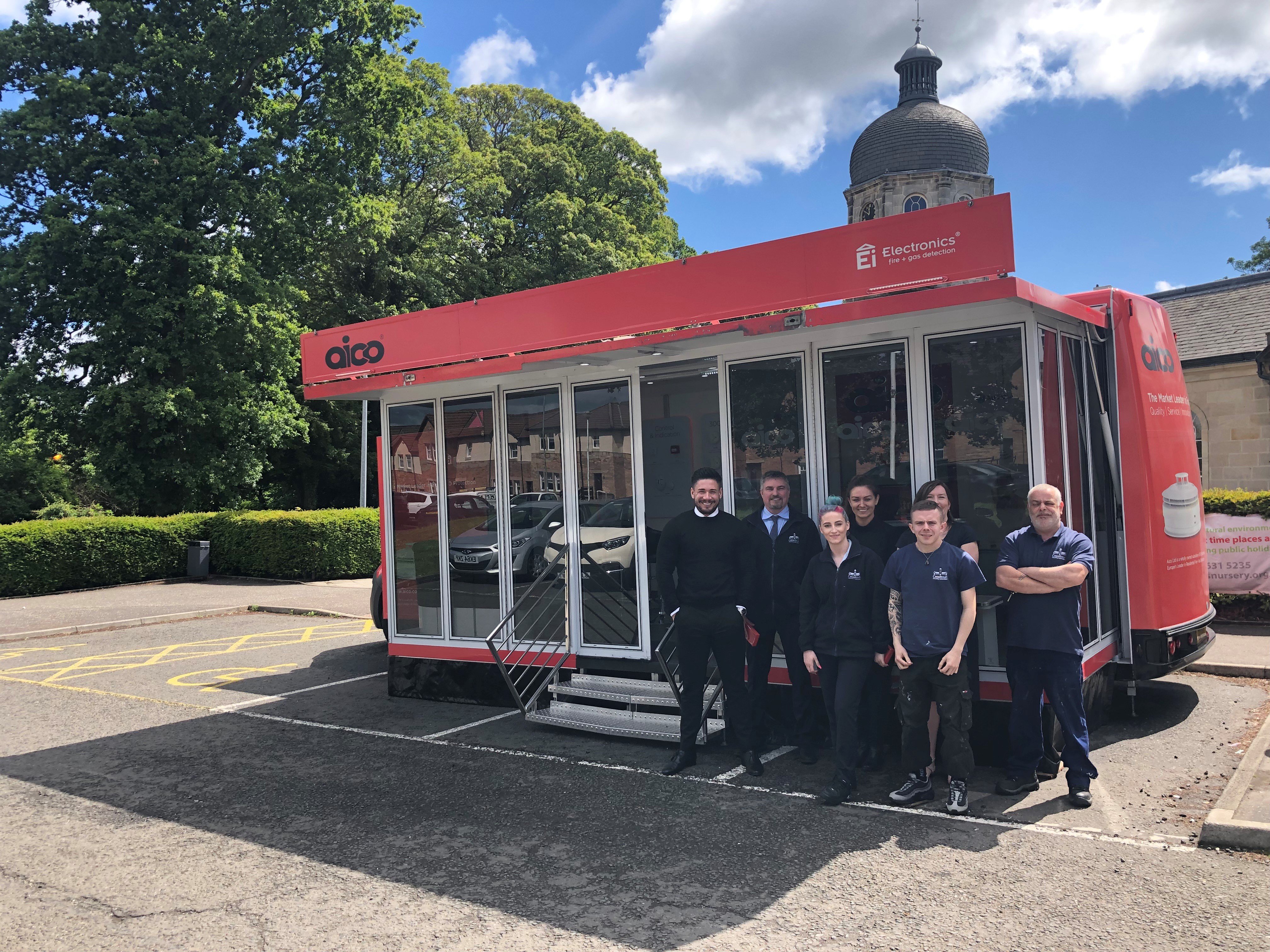 Fire safety CPD held at Cassiltoun Housing Association