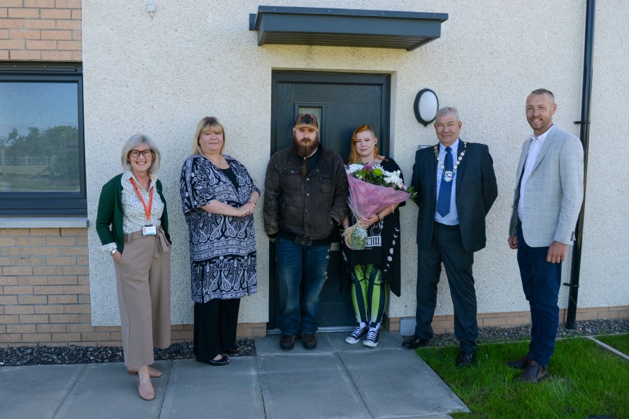 Riverside Scotland welcomes South Ayrshire Provost and councillors to Dundonald modular homes project