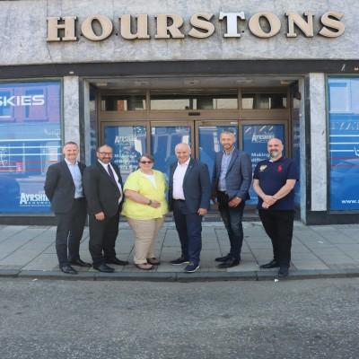 Progress on redevelopment of Ayr's Hourstons building