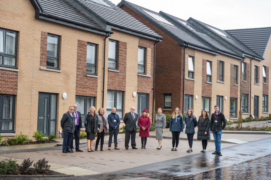 Final residents move into Sanctuary Scotland's major Paisley affordable housing project