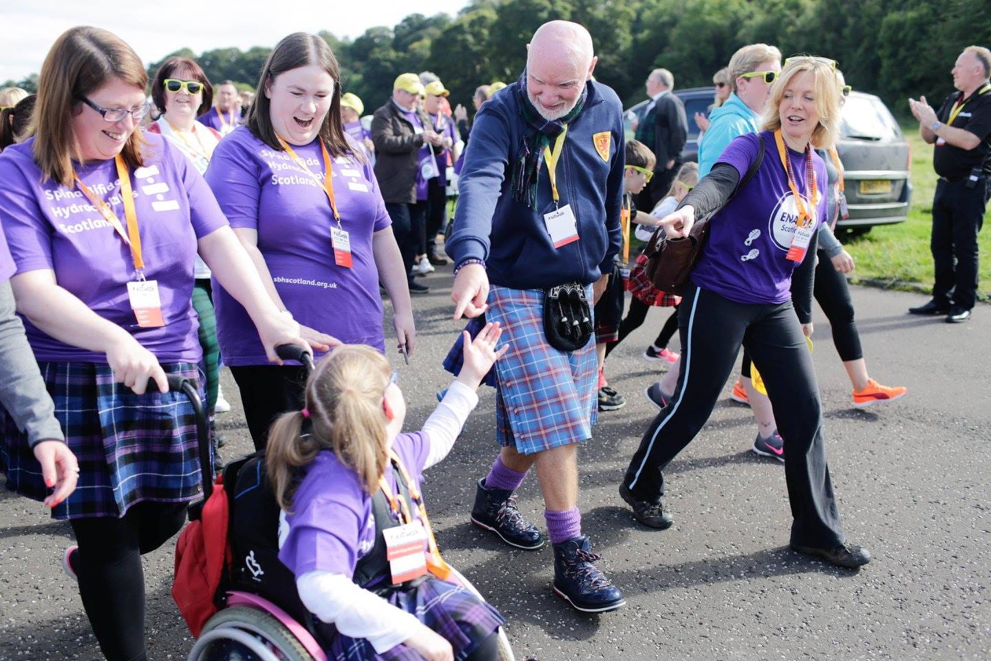 Cole AD supports charity partner at The Kiltwalk