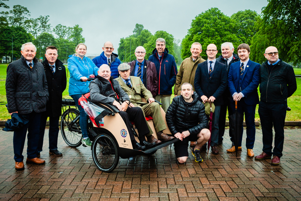 Bield tenant helps cycling initative for older people launch second bike in Perth