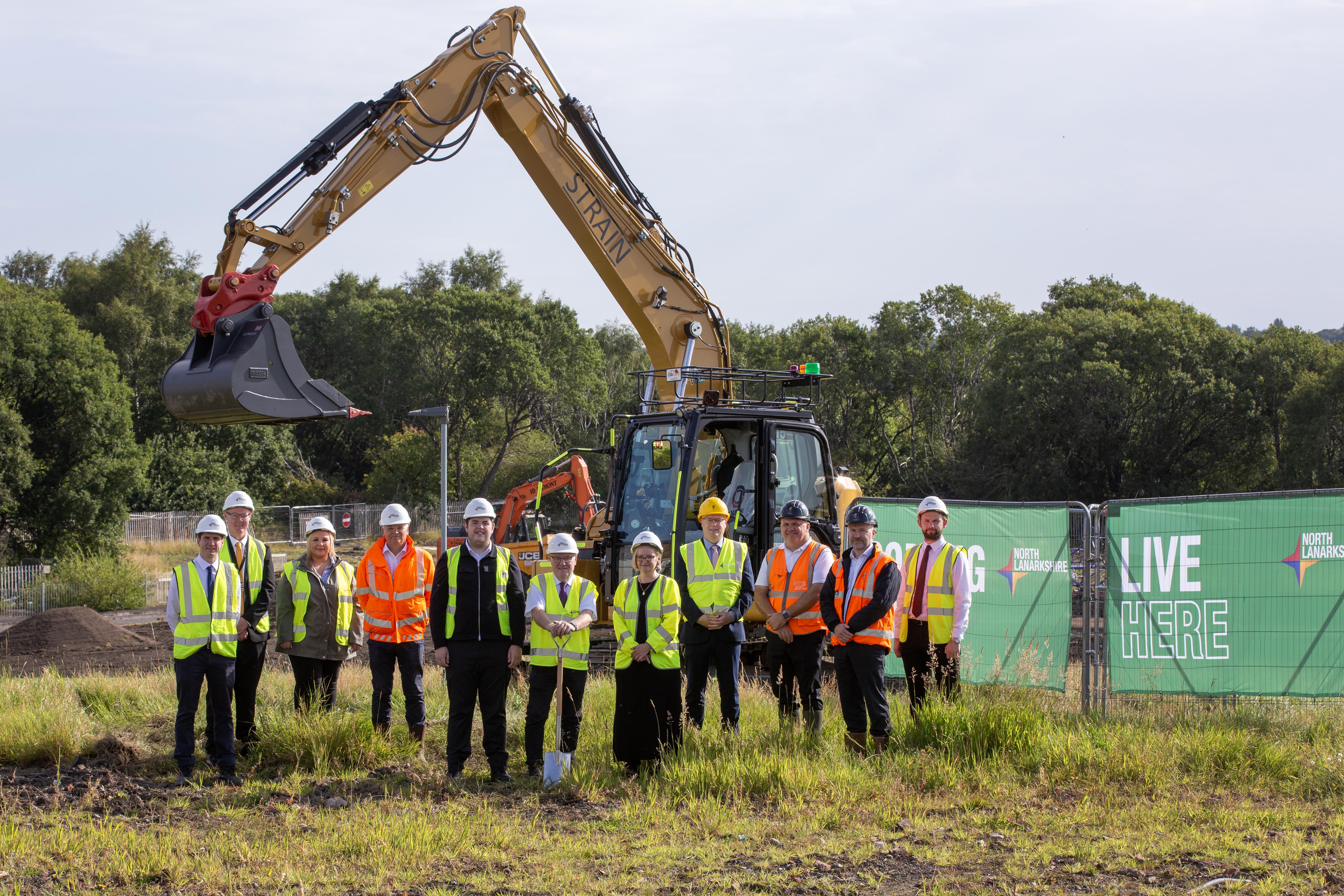 Coatbridge site set for 100 new council homes