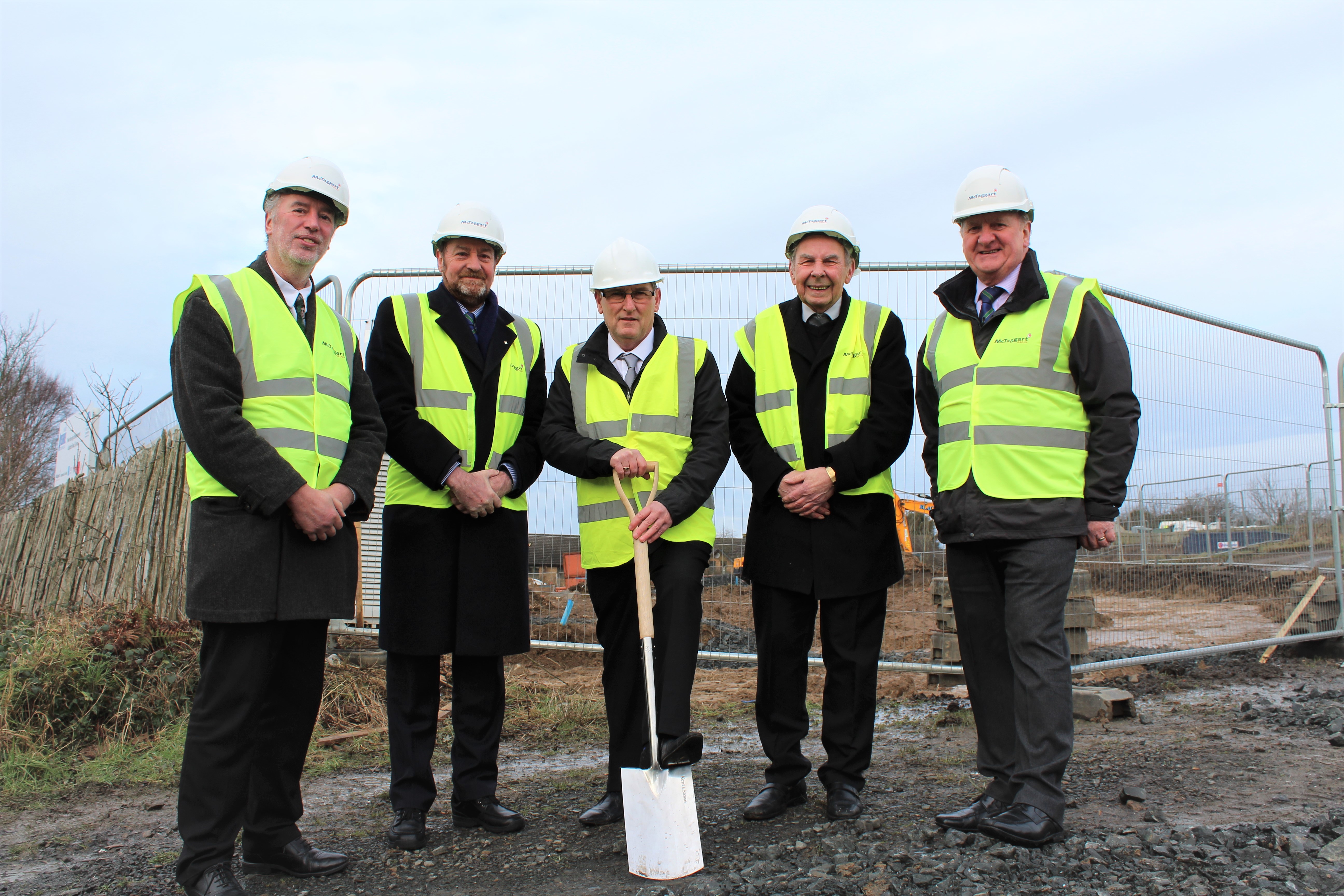 McTaggart begins work on modern travellers site in Girvan