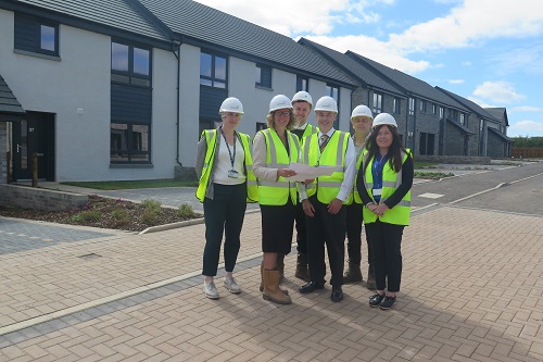 First Midlothian Council homes with air source heat pumps finished