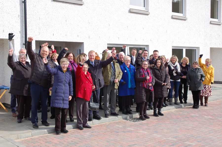 Argyll Community Housing Association tenants delighted with new Tarbert homes