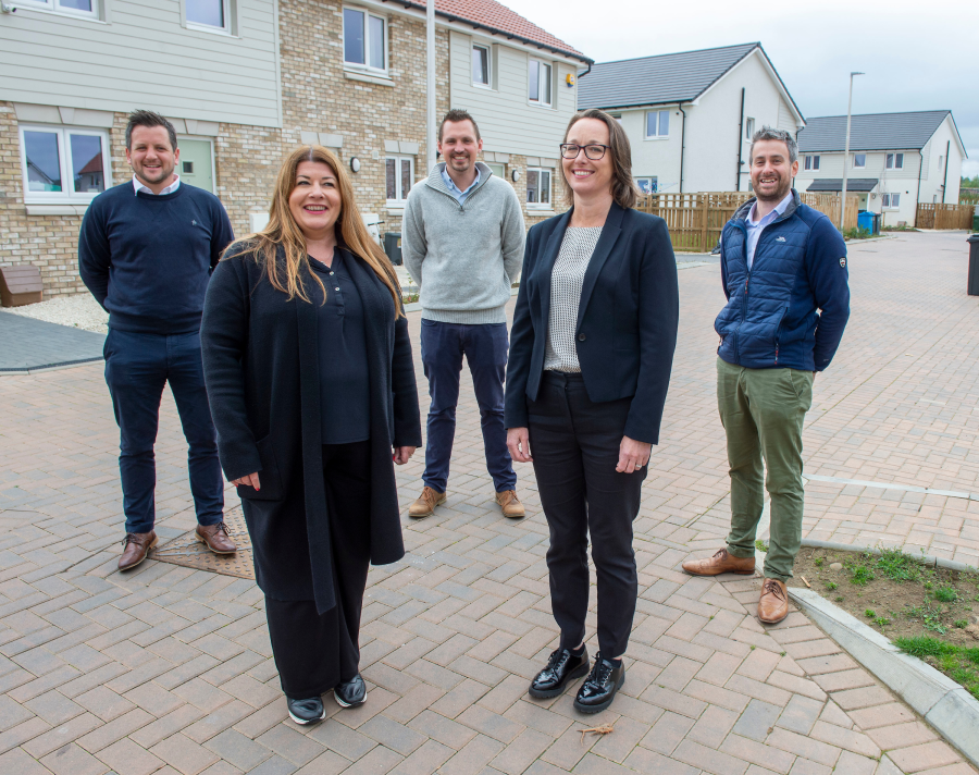 Tenants move into new affordable homes in East Calder