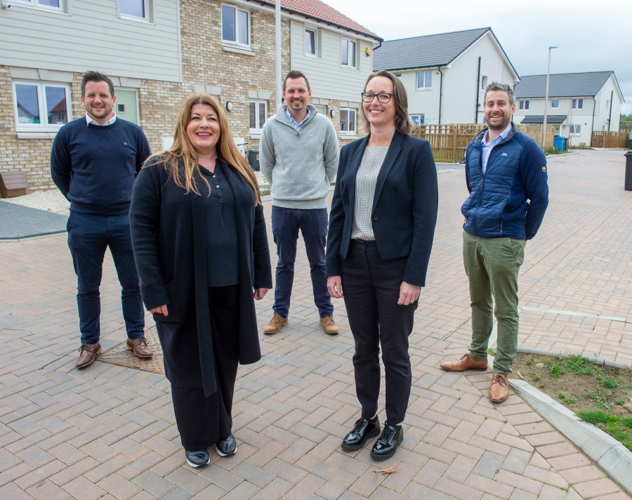 Tenants move into Taylor Wimpey's new affordable homes in East Calder