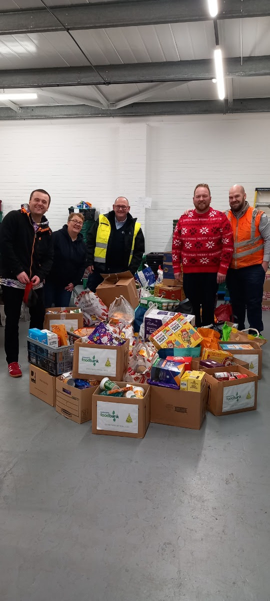 The Engine Yard hosts festive celebration in support of the NE Edinburgh Foodbank