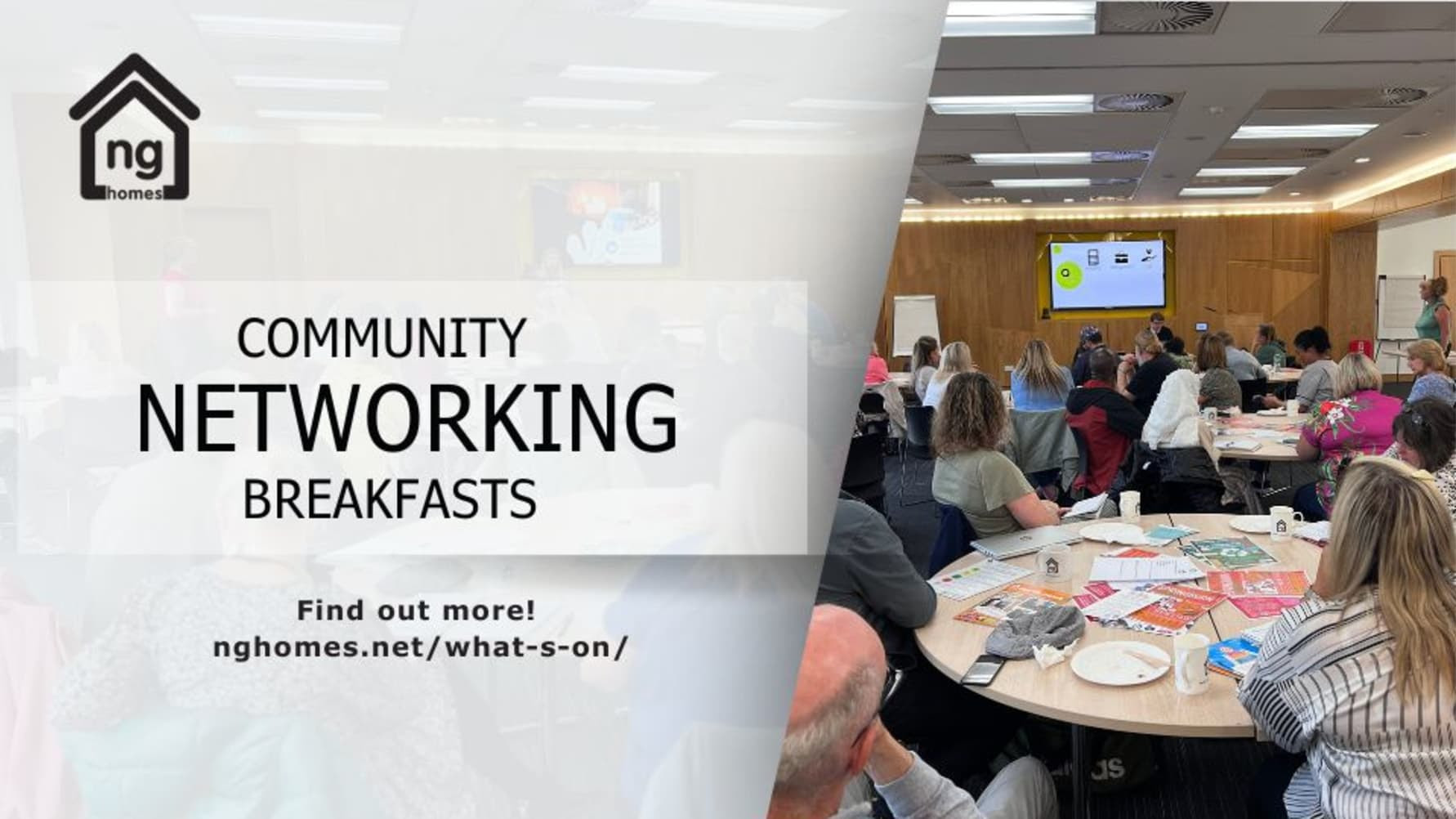 Partnership working continues to grow through ng homes' Community Networking Breakfasts