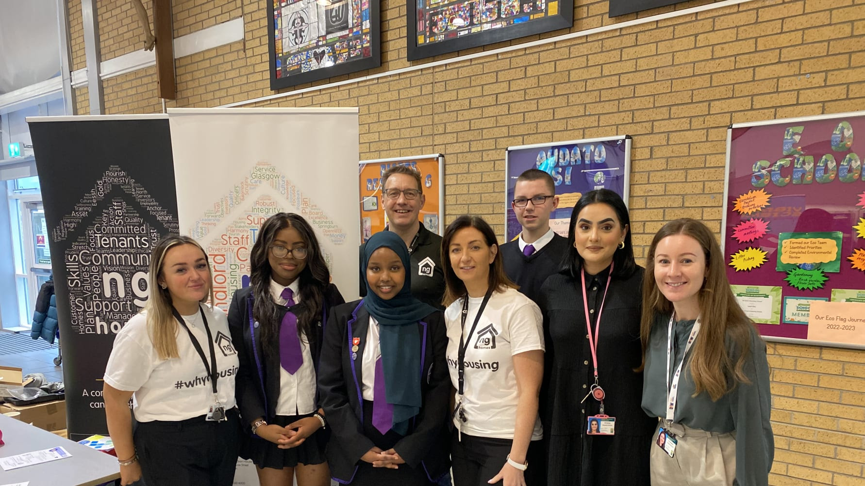 ng homes helps empower students at careers day