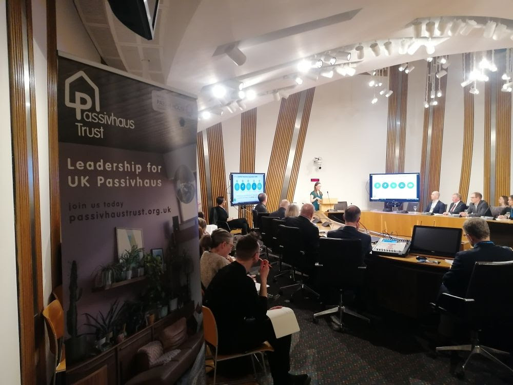 Next steps for Scottish Passivhaus equivalent discussed at Holyrood