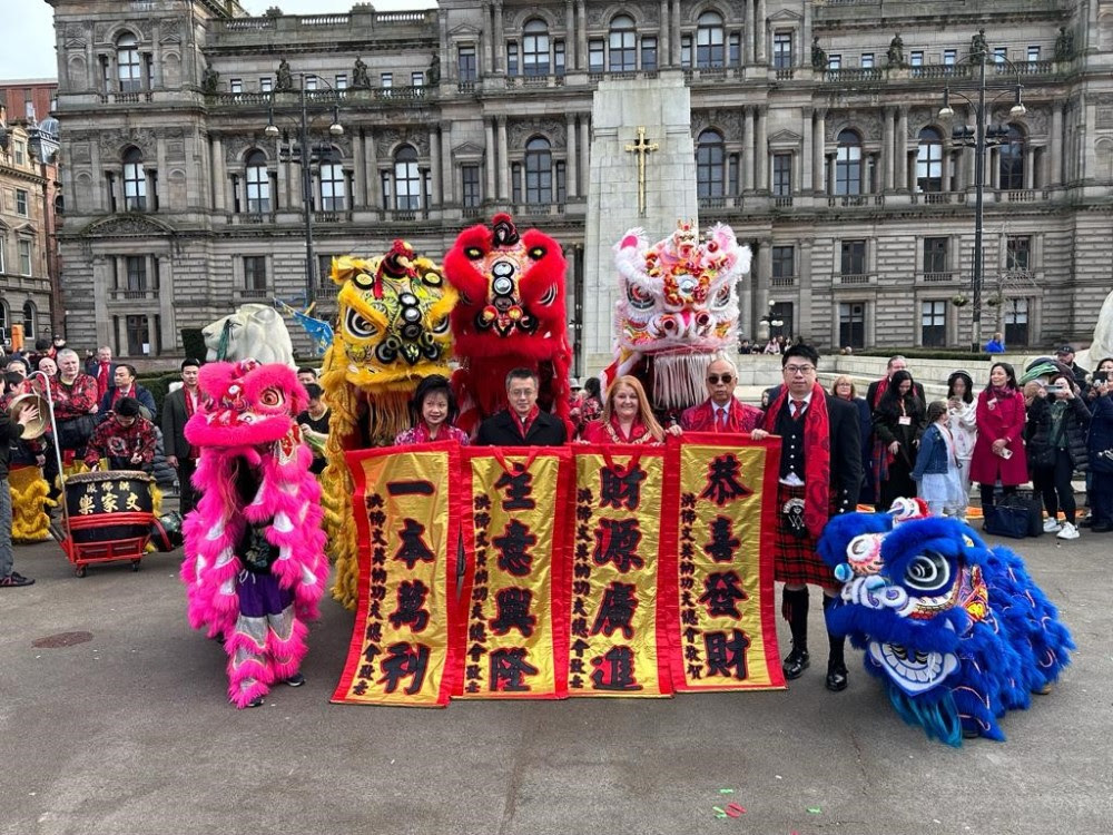 Glasgow celebrates Year of the Dragon in George Square with support from ng homes