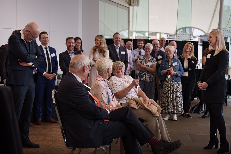 First Minister and Warmworks mark a decade of working for warmer healthier homes