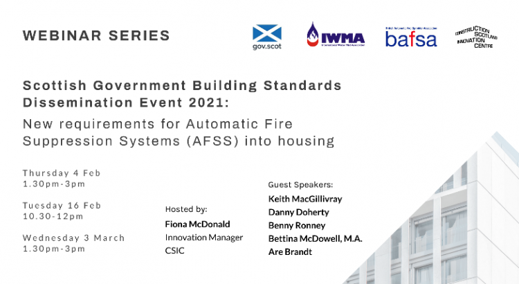 Improved fire safety for new flats and social homes – dissemination events